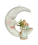 Bethany Lowe Christmas &quot;Peaceful Angel On Moon&quot; TD9034 - £110.12 GBP