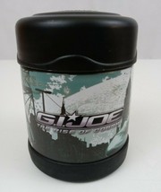 2008 Hasbro G.I. Joe The Rise Of The Cobra Snake Eyes 10oz / 290ml Thermos - $184.35 MXN