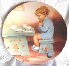 Bessie Pease Gutmann THANK YOU GOD 5th Magical Moments Series Curator Coll Plate - £7.99 GBP