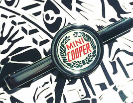 Unique! MINI COOPER TIECLIP chrome CLASSIC car BRITISH fanatic THE ITALI... - $10.12