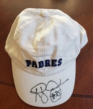 San Diego Padres Autographed  Baseball Hat: Randy Jones #35  - £11.68 GBP