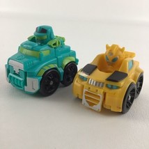 Transformers Rescue Bots Academy Mini Bot Racers Bumblebee Hoist Figures Toy - £19.42 GBP