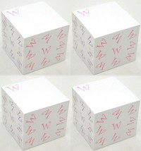 2400 Post-It SHEETS Notepad The Letter W White Sticky Notes 3&quot; Square Of... - $14.06