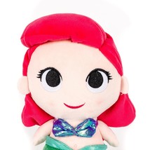 Disney Ariel Plush 8&quot; The Little Mermaid Big Head Funko 2017 Hair Stuffed Animal - £9.46 GBP