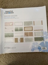 Creative Memories 12x12 “Winter Woods” Fast2Fab 16 Pages &amp; 16 Protectors - £26.47 GBP