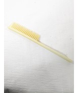 Vintage Tupperware Hair Brush 8&quot; Teaser Comb Teasing #436-3 off White ro... - $34.00