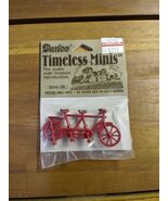 Darice Timeless Minis Bicycle Train Village Town Miniature - $9.66 CAD