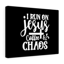  I Run On Jesus Bible Verse Canvas Christian Wall Art Ready to H - £60.52 GBP+