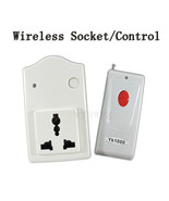 1200W Wireless Socket Control AC85V to AC265V Remote Control For Home El... - £27.95 GBP