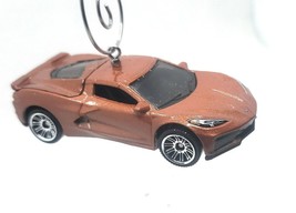 Christmas Ornament Xmas for 2020 Chevy Corvette C8 Copper - £21.97 GBP