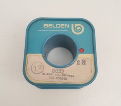 New Open Box Belden 8052 24 Awg Sgl Beldsol 1/2 Pound - £19.78 GBP