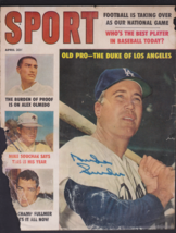 Duke Snider Signed Magazine SPORT 1960 Dodgers - $26.96