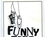 Playbill Funny Feet  Bob Bowyer 1987 Lamb&#39;s Theatre - £9.34 GBP