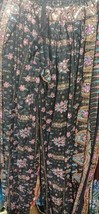 BLACK PINK TRIBAL GYPSY BOHEMIAN DELUXE ATS GYPSY PANTALOONS  - $1,667.90 MXN