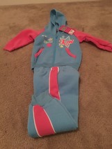 2 Pc Toddler Girls Child Coney Island Jogging Track Suit Choose Your Size - £24.83 GBP+