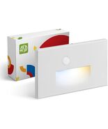 ASD LED Step Light Horizontal With Motion Sensor, White 3W 3CCT Outdoor/... - €16,26 EUR
