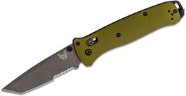 Benchmade 537SGY-1 Bailout AXIS Folding Knife 3.38&quot; CPM-M4 Gray Cerakote... - £202.23 GBP