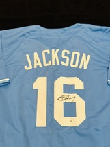 Bo Jackson Signed Kansas City Royals Baseball Jersey COA - £159.07 GBP