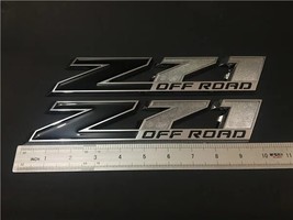 10.5inch  Big Z71 OFF ROAD Emblem s 3D Silve fits 2500HD - £104.51 GBP