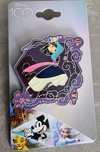 Primary image for NWT Disney 100 Mulan Fighting Stance Mulan Enamel Pin - BoxLunch Exclusive 
