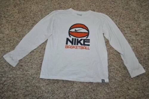 Primary image for Boys Shirts 2 Nike White Basketball & Arizona Blue Snowboard Long Sleeve- 14/16