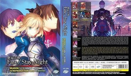 Anime DVD~Fate/Stay Night Season 1-3(1-50End+TV Reproduction+4 Movie)Free Gift - £29.19 GBP
