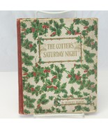 The Cotter&#39;s Saturday Night 1872 Hardcover  Robert Burns Illustrated Cha... - $62.16 CAD