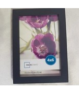 MainStays 4X6 Inch Black 0.5&quot; Gallery Tabletop or Wall Picture Frame - New - $132.71 MXN