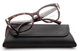 NEW VALENTINO VA 3029 5002 Havana EYEGLASSES FRAME 53-18-140mm B40 Italy - £92.04 GBP