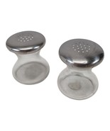 Vintage MCM Glass Hourglass Salt &amp; Pepper Shakers Made In Germany 2.5&quot; - $655.01 MXN