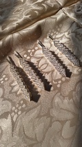 Diamond Silver Rhinestone Hairpins 4 pack - £6.38 GBP