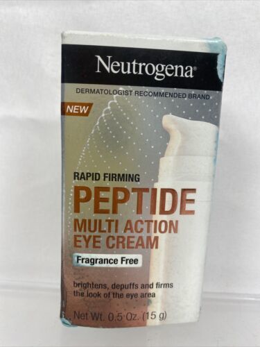 Neutrogena Rapid Firming Peptide Multi Action Eye Creme Fragrance Free BOX Damag - $11.87