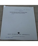 Youth Protection Guidelines, 1993 Printing, Boy Scouts of America Booklet - €3,39 EUR