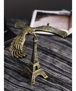 interoknack Gravity Balancing Eagle Desk Toy  Large Vintage Metal Eiffe... - $1,275.44 MXN