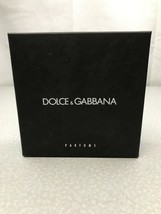 DOLCE &amp; GABBANA Black GIFT BOX ONLY for Parfums Gifts Jewelry KG RR35 - $14.85