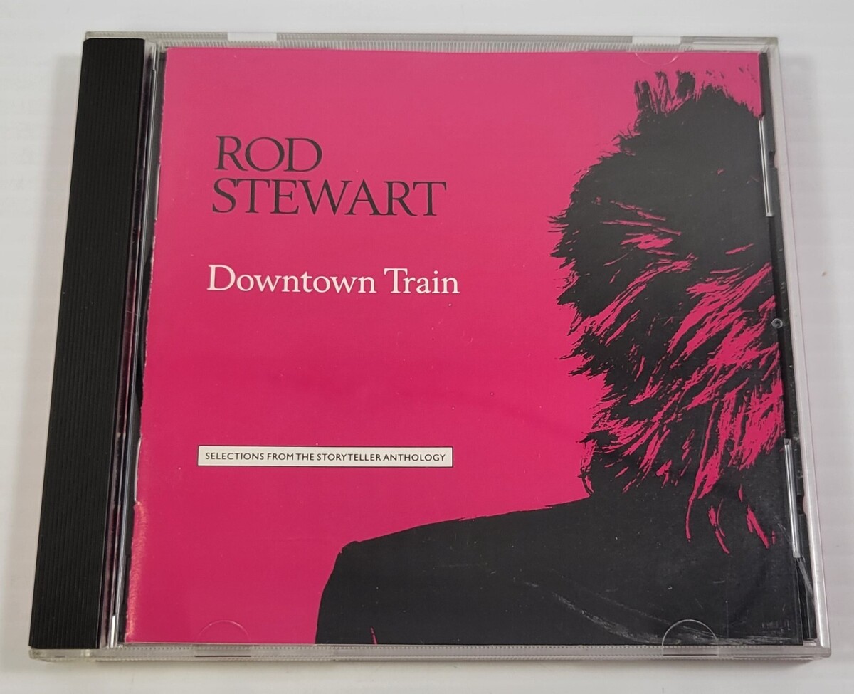 O) Downtown Train by Rod Stewart (CD, 1985 CBS, Warner Bros Records) - $5.93