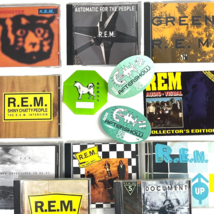 REM 13 Concert Pass CD Lot Interviews Hits Green Monster Document Hi-Fi Up Time - £54.20 GBP