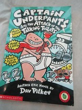 Captain Underpants and The Attack of The Talking Toilets by Dave Pilkey Gently U - £3.98 GBP