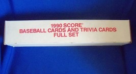 1990 Score Baseball Cards and Trivia Cards Full Set - BRAND NEW! - £100.98 GBP