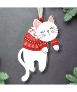 10-Pack Kitten Ornaments For Christmas Tree 2D Acrylic Ornament Seasonal... - €75,35 EUR