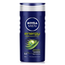 NIVEA Men Body Wash, Energy with Mint Extracts, Shower Gel, 250ml - £14.01 GBP