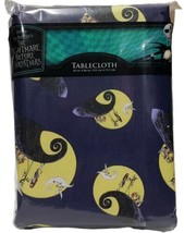 The Nightmare Before Christmas Vinyl Tablecloth 60 x 84 Jack Skellington - £9.67 GBP