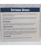 Vintage ProPhone! Software Update Flyer Sheet 5 1/2&quot; X 4 3/4&quot; - €13,88 EUR