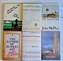 6 Book Lot John McPhee Hardcover + DJ Deltoid Russian Art Uncommon Carriers + 3 - £28.34 GBP