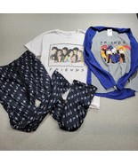 Pjammy FRIENDS TV Series Womens 3-Piece Pajama Bundle Set Size S Warner ... - $23.96