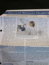 Harvard Medical School Harvard Women&#39;s Health Watch Newsletter June 2019 New - £5.49 GBP