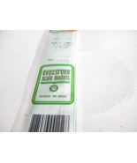 EVERGREEN SCALE MODELS STYRENE STRIPS- 112- .015 X .040&quot;- HOBBY-NEW- M56 - $4.27