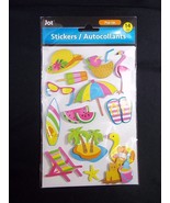 Pop-Up 3D stickers SUMMER 14 count NIP - $36.91 MXN