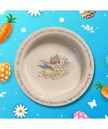 Vintage WEDGWOOD Bowl Beatrix Potter Peter Rabbit Porridge England Kids ... - £14.09 GBP