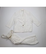 Vtg 60s 70s Streetwear Womens 2 Piece Pants Suit Jacket Size 12 Pants Si... - $175.95 CAD
